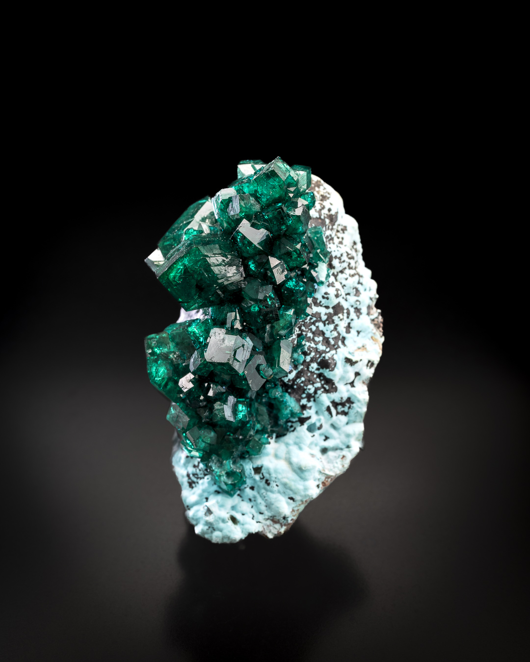 Dioptase and Chrysocolla – Mindouli, Congo