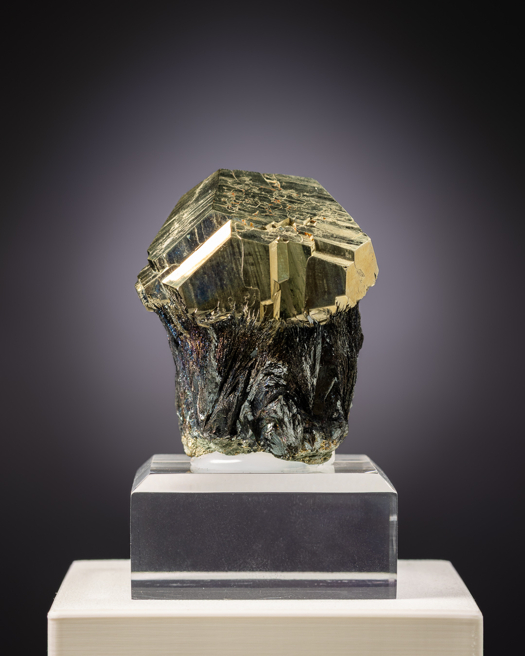 Pyrite w/ Hematite, Elba Island, Italy